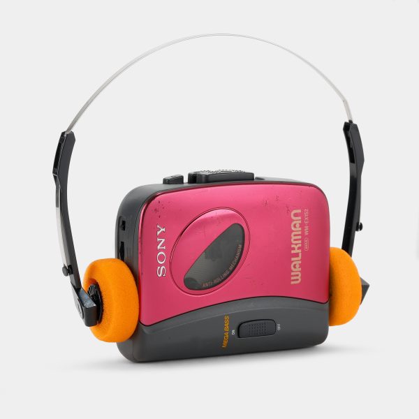 Sony Walkman WM-EX152 Magenta Portable Cassette Player For Discount