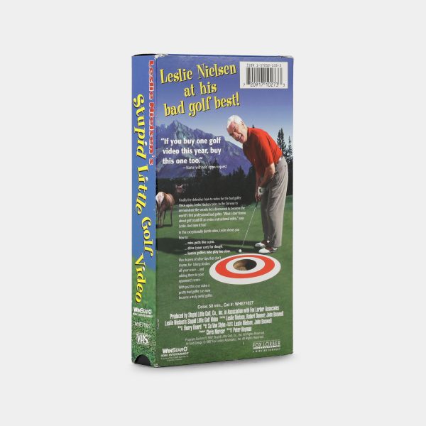 Leslie Nielsen s Stupid Little Golf Video VHS Tape Online Hot Sale - Image 2