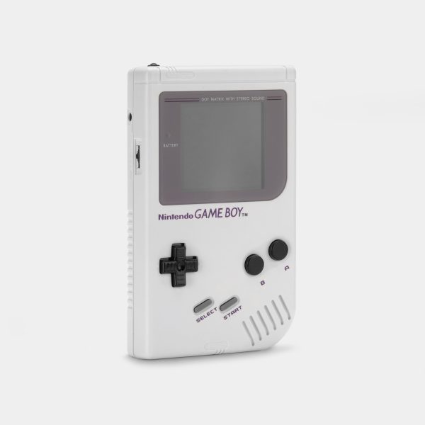 Nintendo Game Boy White Game Console With Multicolor Backlight Online Sale - Image 2