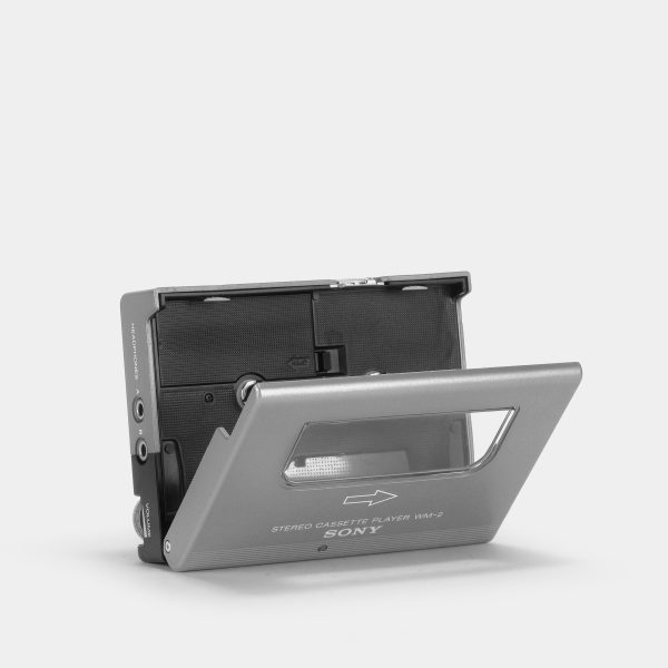 Sony Walkman II WM-2 Silver Portable Cassette Player With Belt Clip Holder For Cheap - Image 4