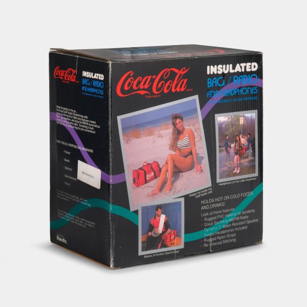 Vintage Randix Coca-Cola Sounds Cool Insulated Bag Radio and Headphones Online Sale - Image 5